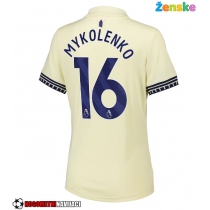 Ženske Nogometnih dresov Everton Vitaliy Mykolenko #16 Gostujoči 2025-26 Kratki rokavi